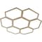 Ekena Millwork Florin Wood Fretwork Pierced Ceiling Medallion, Hickory, 28"OD x 12"ID x 1/4"T CMWP28X28X0250FOHI - alternate 5